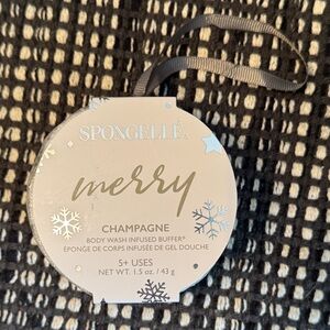 Spongelle Merry Champagne Body Wash Infused Buffer